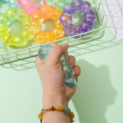 Viral Squishy Bracelet – Glitter Stress Relief Fidget Toy