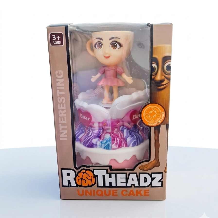 Ballerina Cappuccino Musical Birthday Cake Toy