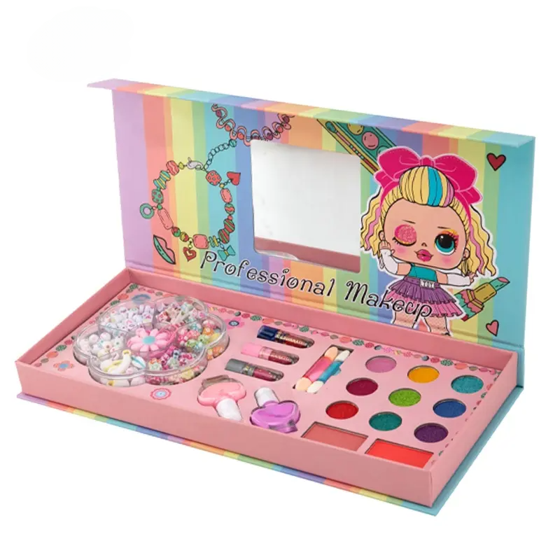 Lol Doll Shining DIY Beads Kids Makeup Kit