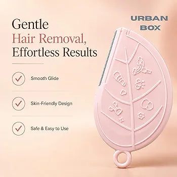Leaf Eyebrow Pocket Tinkle Razor Pack of 2