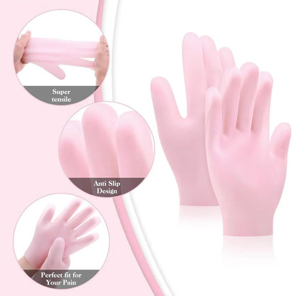 Silicon Moisturising Gel Gloves – Premium Quality