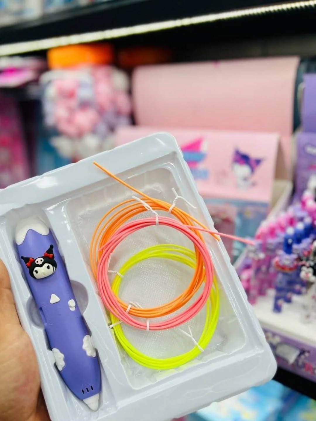 Kuromi 3D Pen With Filaments