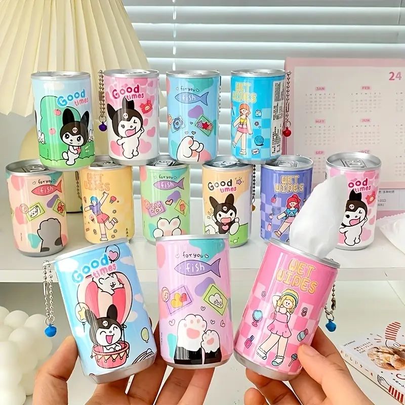 Kuromi Wet Wipes Can