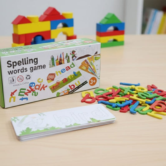 Spelling Words Game – Montessori Early Literacy Toy