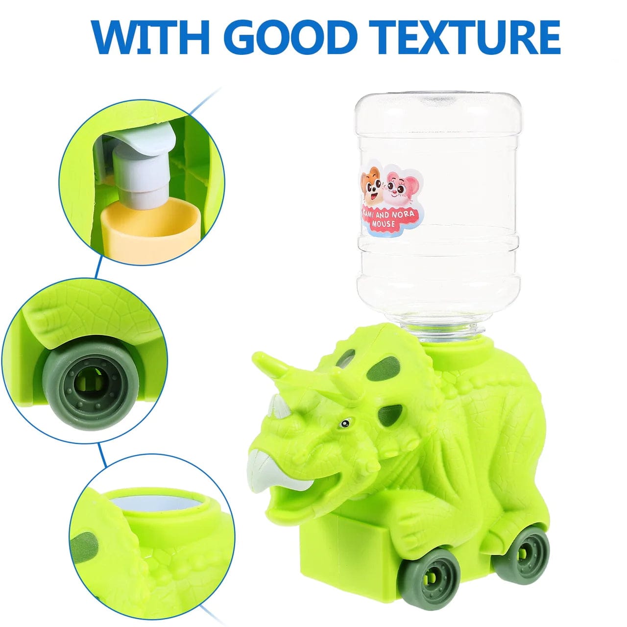 Dino Car + Water Dispenser Toy