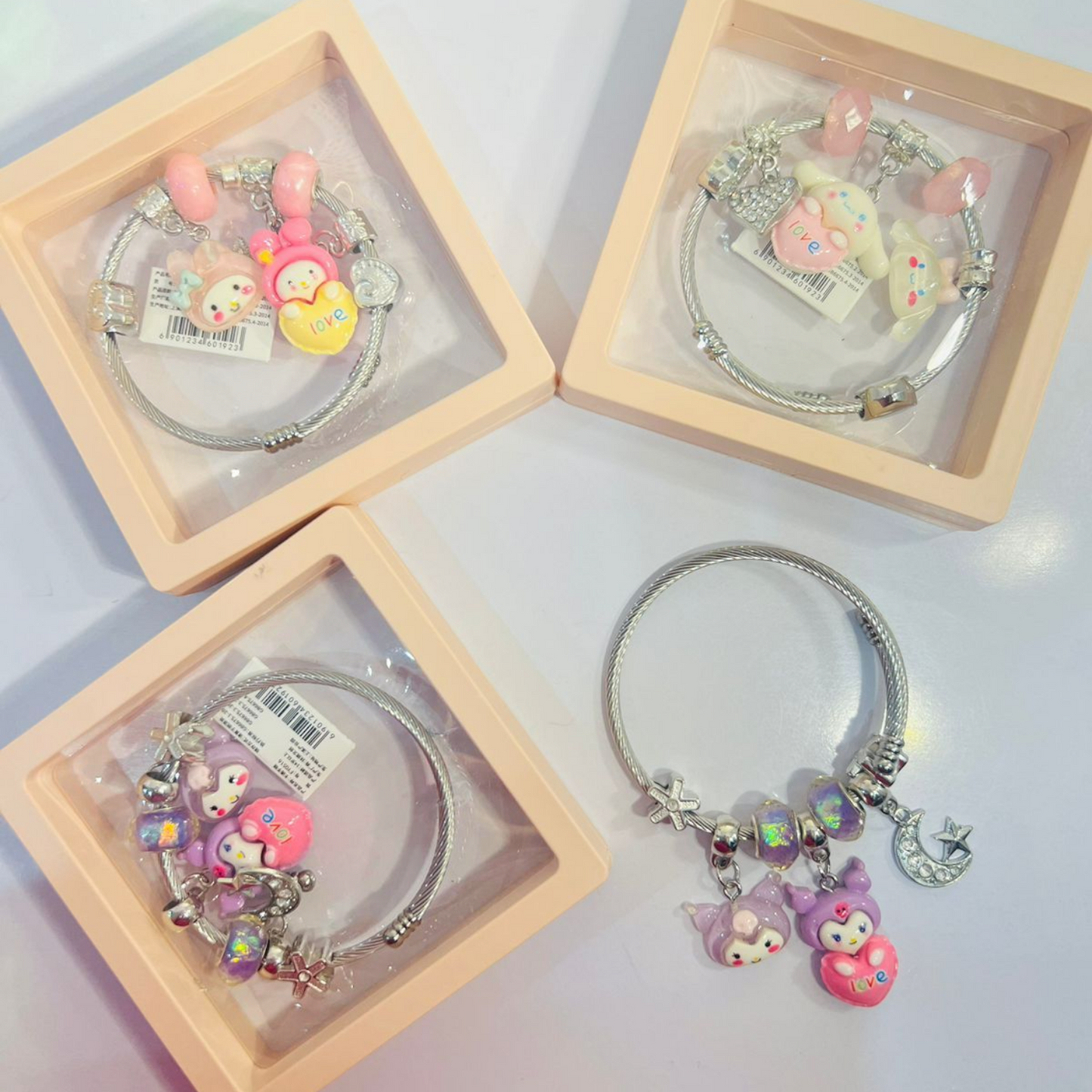 Sanrio Themed Charm Bracelets | Bangles – Box Packed
