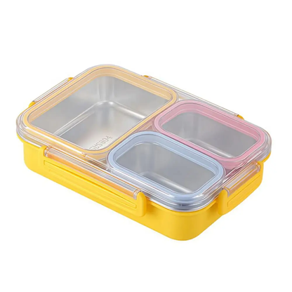 Premium Kawaii SUS 304 Stainless Steel Bento Lunch Box for Kids