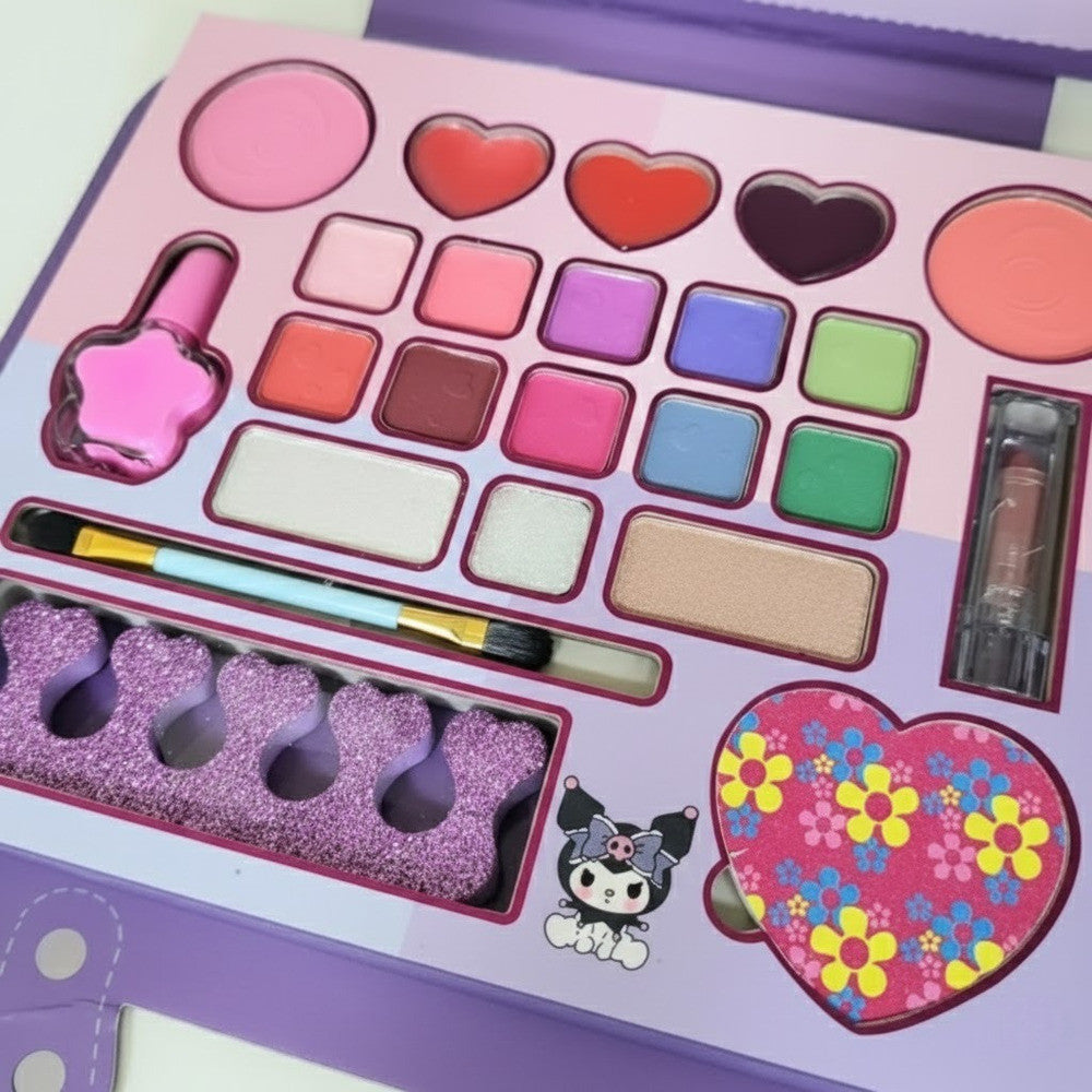 Kuromi & My Melody Bag Makeup Kit For Kids