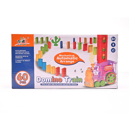 Domino Train Mechanical Automatic Arrange 60 Pcs