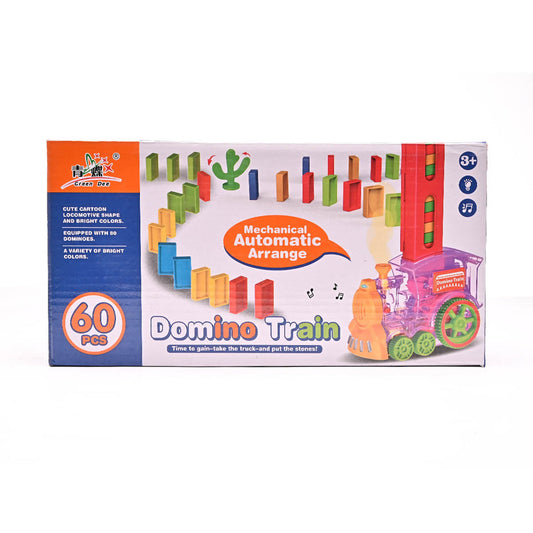 Domino Train Mechanical Automatic Arrange 60 Pcs