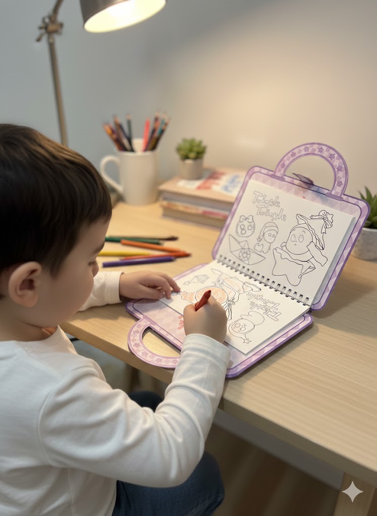 Twinkle Twinkle Star Coloring Sticker Book