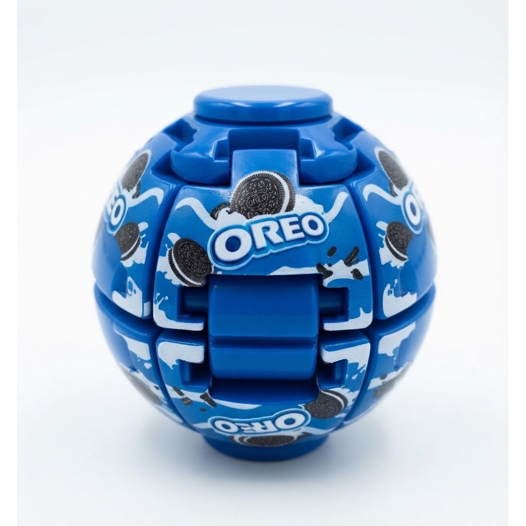 Choco Pop Spinner Ball – Cute Snack Design Fidget Toy