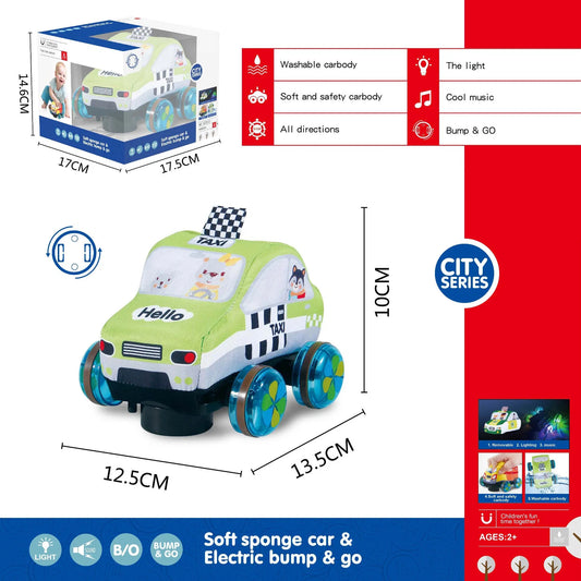 Electric Soft Sponge Car For Babies