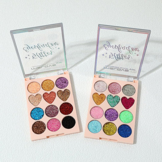 Heart Glitters Pallette