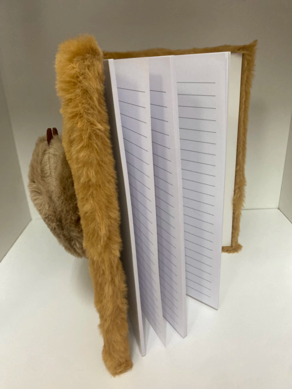 Capybara Bear Plush Note Book