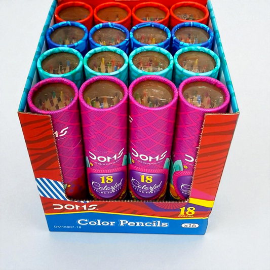 Dom's 18 Colour Pencils