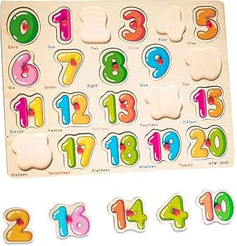 Numbers Educational Learning Board