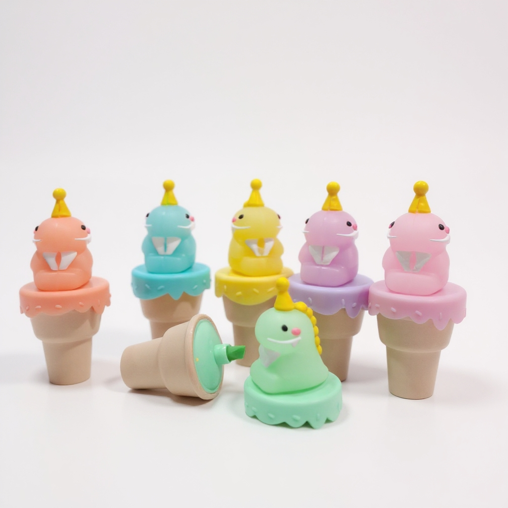 Dinosaur Highlighter Markers – Set of 6