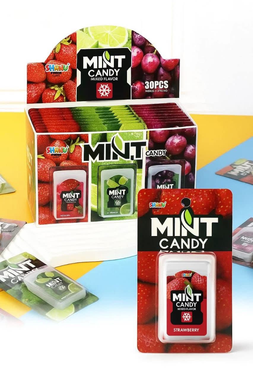 Paper Mint Candy – 30 Pieces per Box (Instant Freshness)