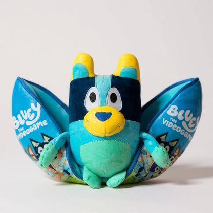 Bluey The Video Game Plush Toy – 2 in 1 Transformable Soft Toy