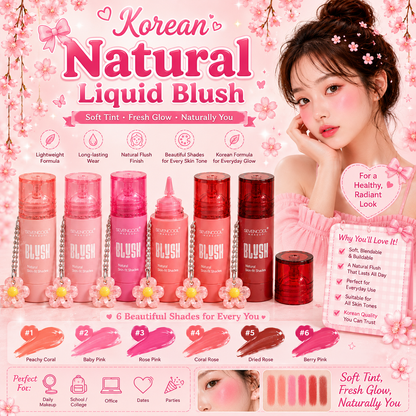 Korean Pinteresty Natural Liquid Blush
