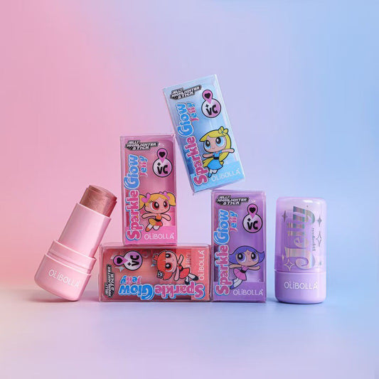 Sparkle Glow Jelly Highlighter Stick | Soft Shimmer Makeup Highlighter