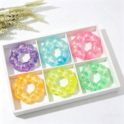 Viral Squishy Bracelet – Glitter Stress Relief Fidget Toy