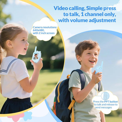 Kids Video Walkie Talkie-HD Video Calling Kid's Device