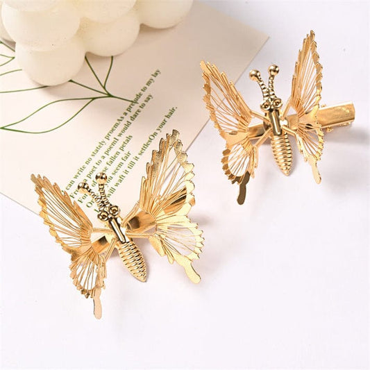 Dancing Butterfly Hair Clips (Pair)