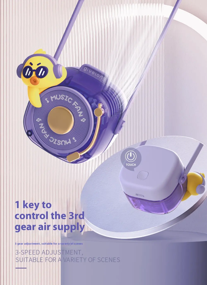 DJ Hanging Neck Fan