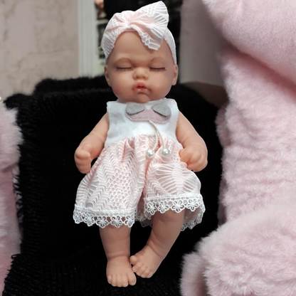 Baby Babble Pink Silicon Doll