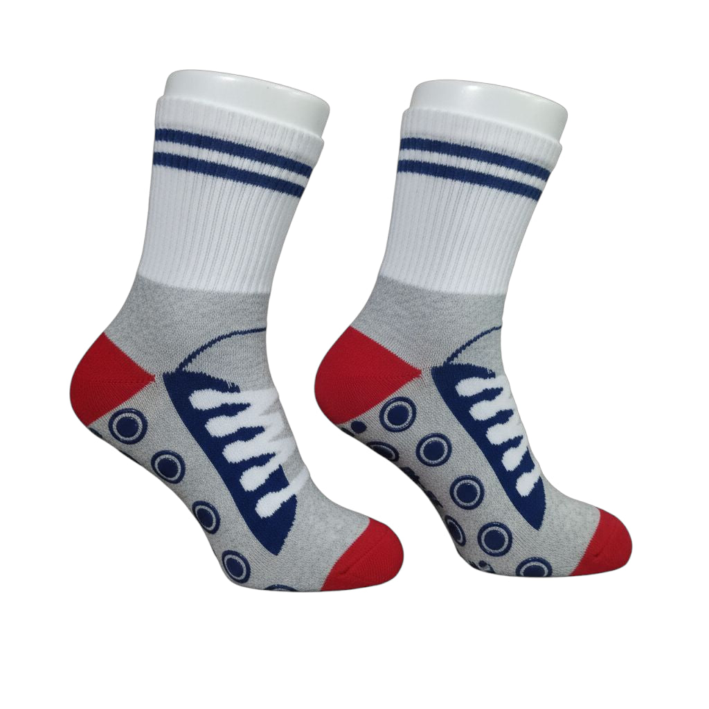 Shoe Lace Style Anti Slip Socks