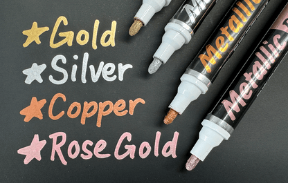 Metallic Markers Pack Of 8
