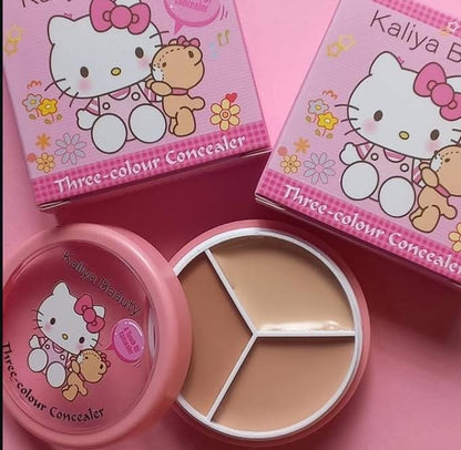 Hello Kitty Three Colour Concealer (3 Shade Corrector Palette)