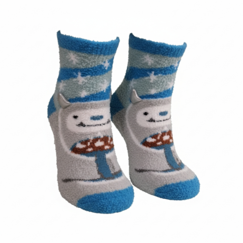 Bath & Body Works Non Slip Velvet Cozy Loung Socks For Kids