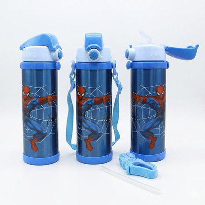 Spider Man Steel Water Bottle