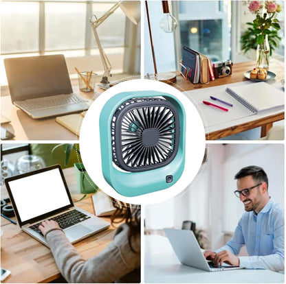 Chargeable Cool Breeze Desk Fan | For Offices And Study Tables