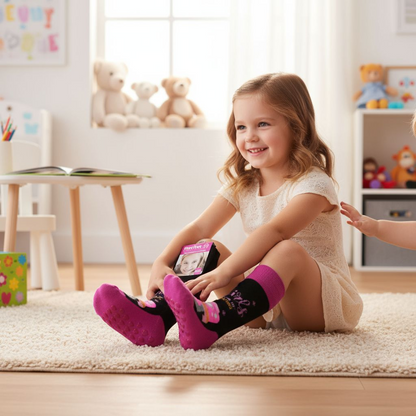 Anti Slip Girls Socks