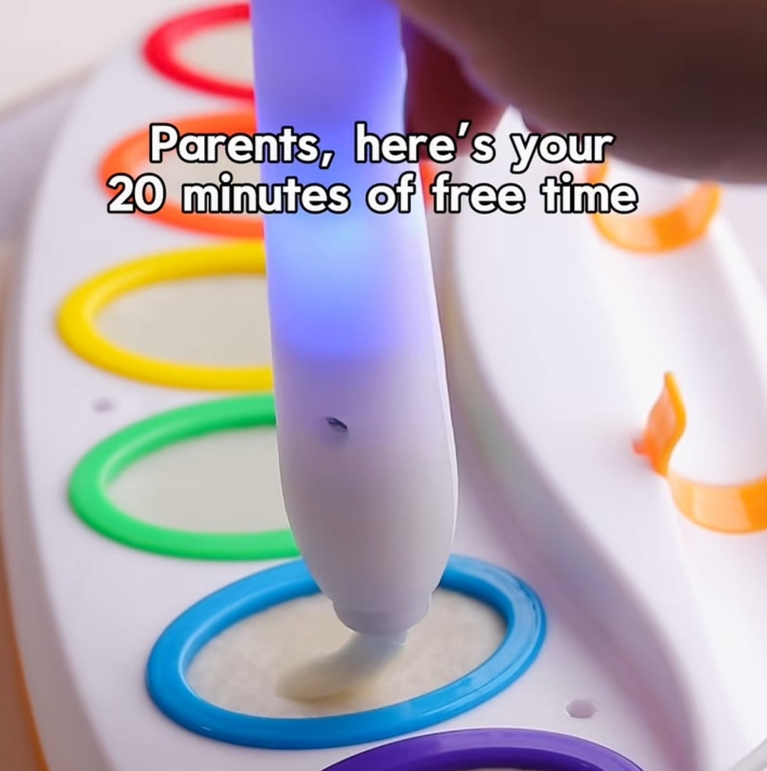 Magic Electric Paint Brush Drawing Pen | Mess Free Painting