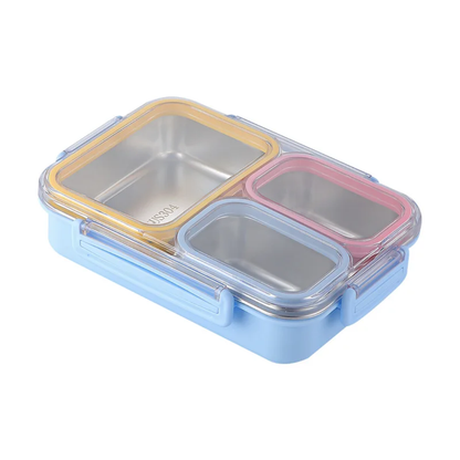 Premium Kawaii SUS 304 Stainless Steel Bento Lunch Box for Kids
