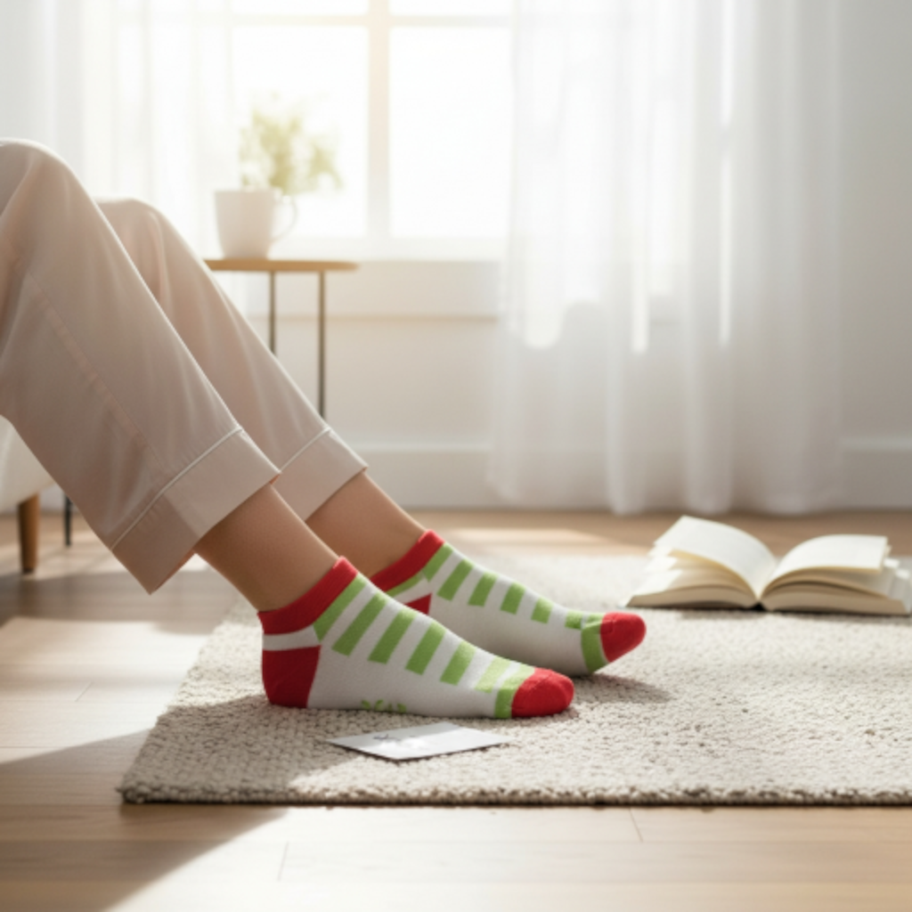 Eye-Catching Ankle Socks  – For Age 8 Years Till Adults