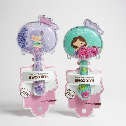 Mermaid Hair Brush For Kids