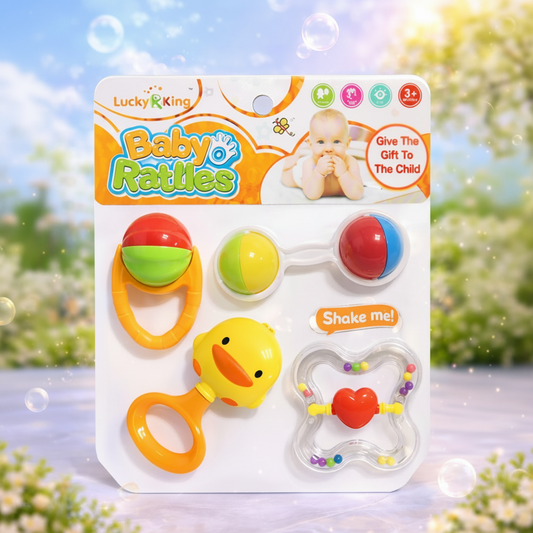 Imported Baby Rattles Pack Of 4