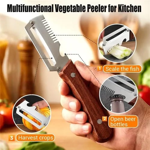 Multifunctional Vegetable Peeler for Kitchen