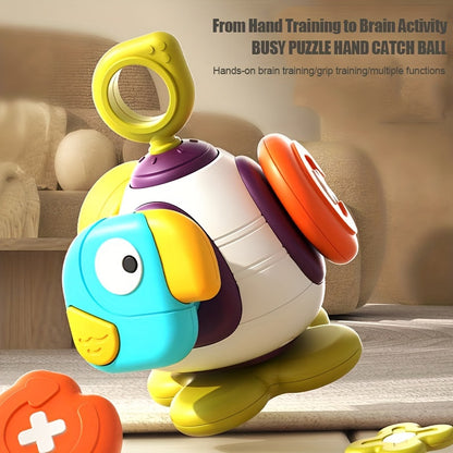 Busy Puzzle Hand Catch Activity Ball