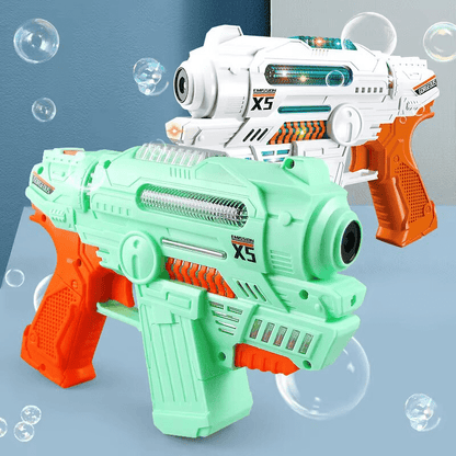 Automatic Bubble Machine Gun with Lights & Music