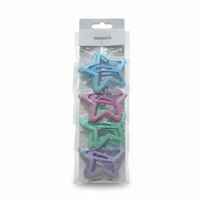 Big Size Star Clips Pair