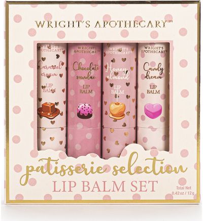Gourmet Dessert Inspired  Lip Balm Collection – Pack of 4