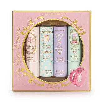 Luxury Scented Lip Balm Collection – Set of 4 Premium Tinted & Hydrating Lip Care