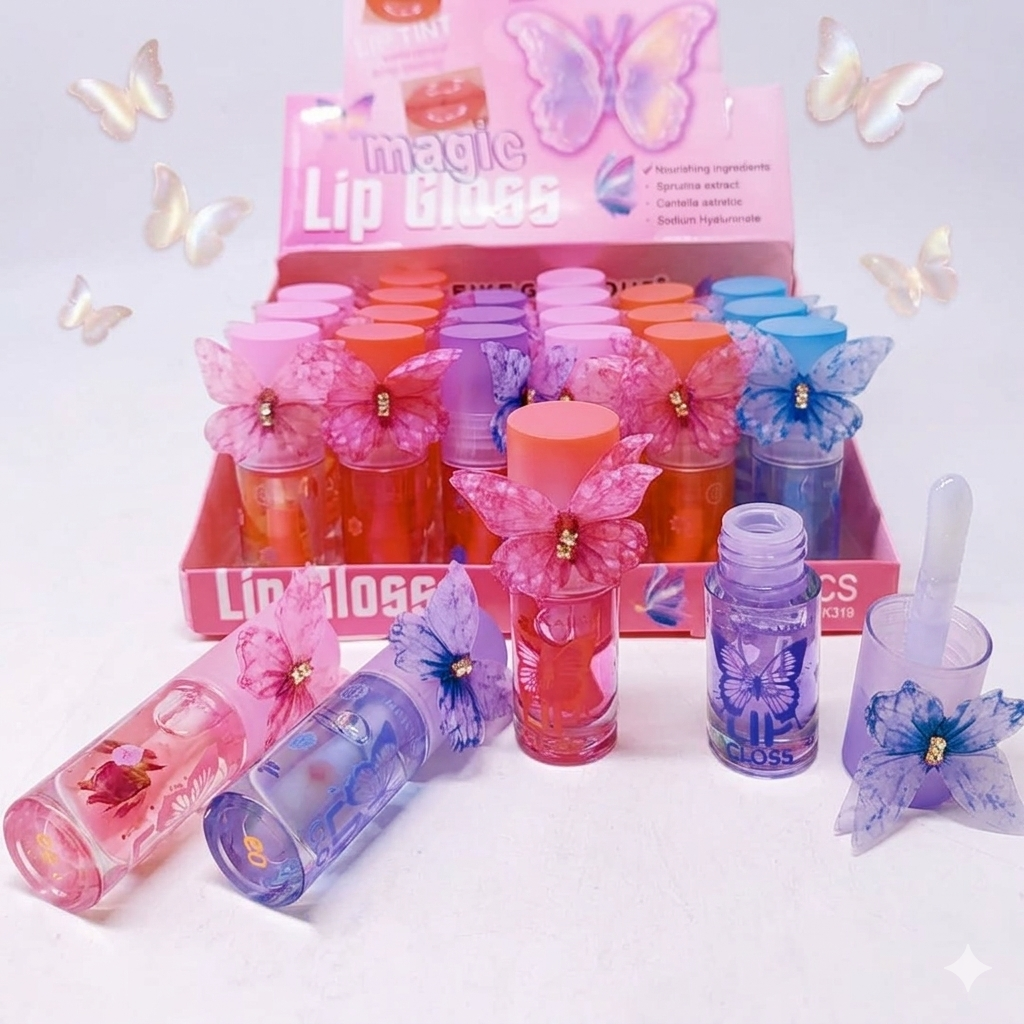 Buttetfly Lip Gloss